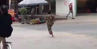 Vietnamese Granny Fight