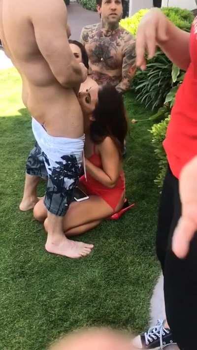 Adriana Chechik BTS Fun With Chanel Preston