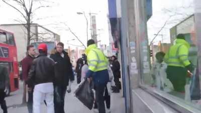 If I didn't drop litter you wouldn't have a job....