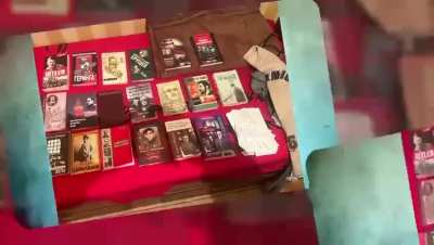 Communists who held an illegal rally have been detained