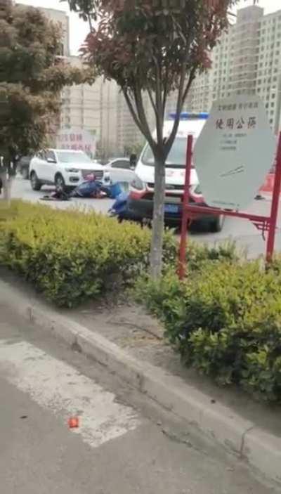 Ambulance driver got fired for sure