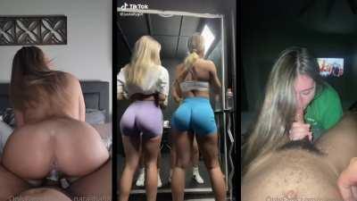 These blonde gym rats on TikTok are BBC only!