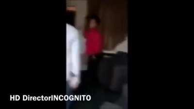 Abusive stepdad gets put to sleep by stepson