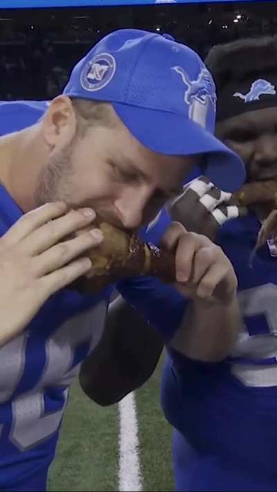 [Highlight] David Montgomery was just happy to have his carrot