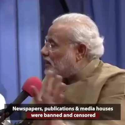 modi explaining his disguise as a sikh