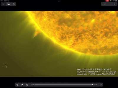 Amazing Solar Prominence captured by the Solar Dynamics Observatory