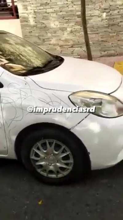 Yo con mi coche en la mochila: