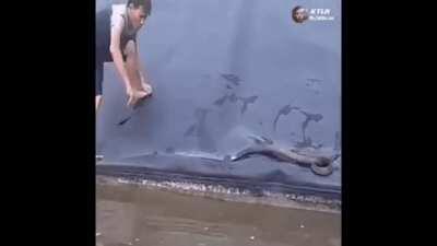 When someone hits you so you call your big bro