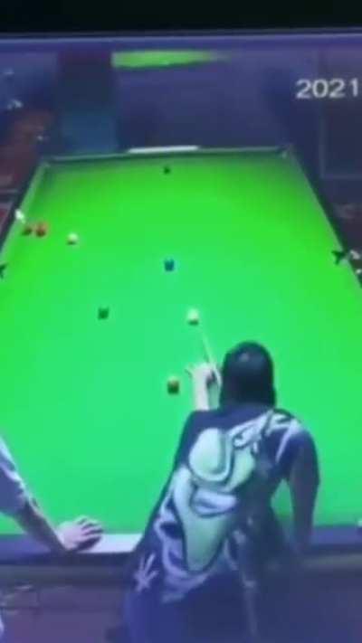 How many flukes in a row?