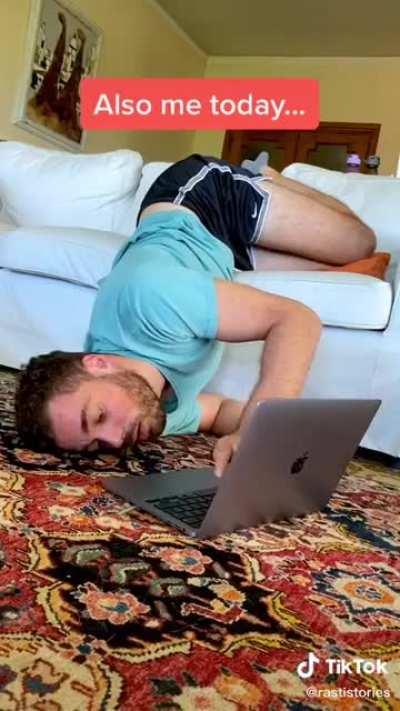 Literally in one of these positions right now