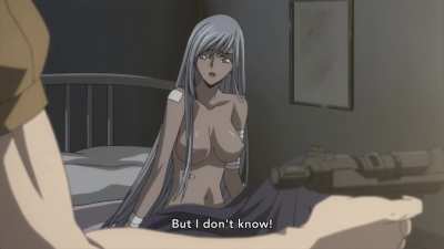 Villetta Nu accidentally exposed her sexy naked dark skinned body [Code Geass]