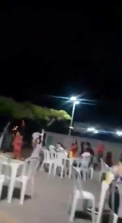 celebrating with some fireworks