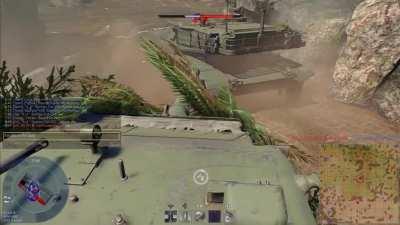 Mama Leopard teaches squeezy boi cub how to hunt for Abrams