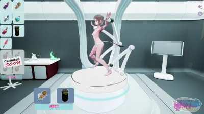 The lab has its new subject, time to get used to being more aquatic! [M -> F Orca] (Game: Transformation Lab Deluxe, available on my patreon!)