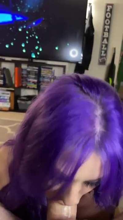 Giving head is my favorite hobby