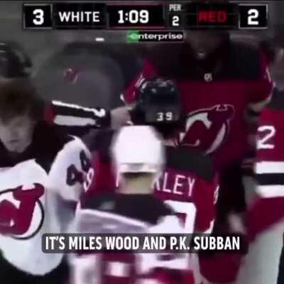 The Devils scrimmage went well for Subban and Wood