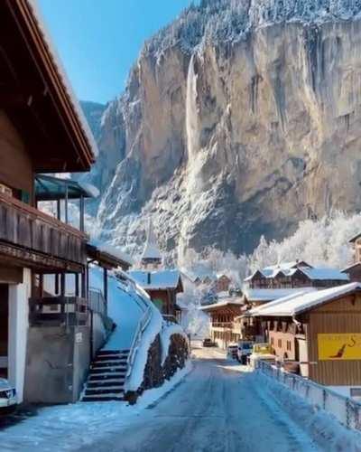 Winter walks in Switzerland.