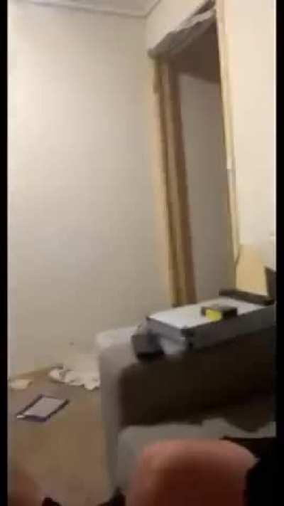 Those walls are of the most depressive color i have ever seen