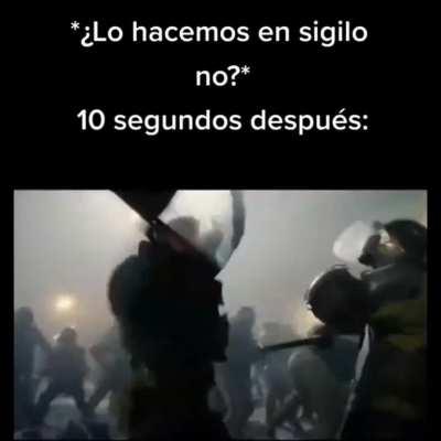 No nos han visto 🥷