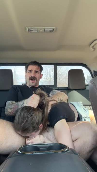 Taking her into sixth gear