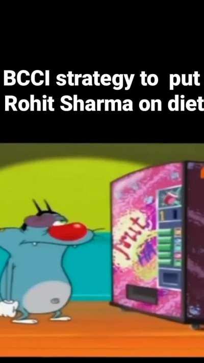 Only way Rohit can be fit 