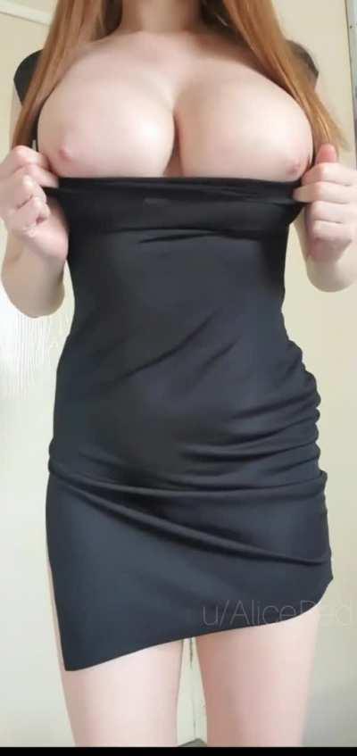 Would you take me out for a date in this dress? 😉