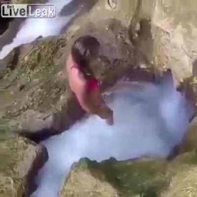 “Jump in it’s fine”