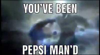 Pepsi Man saves the day