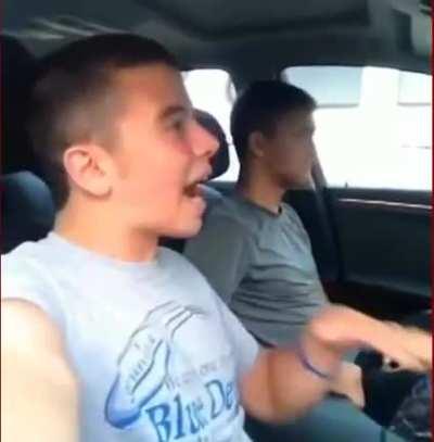 Wrong lyrics. Or is it?