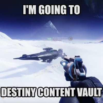 I'M TAKING YOU TO DESTINY CONTENT VAULT
