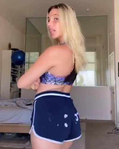 Some ass jiggle