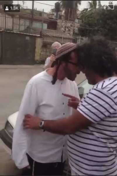 Israeli settler thinks he’s the s**t (source: FB)