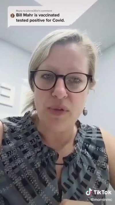 Woman says 100% of all Covid-19 hospitalizations are in 