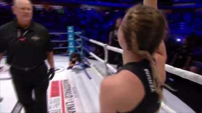 Sent her into another dimension