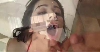 she swallow every thing