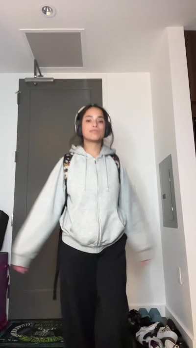 As soon as I get home from school 