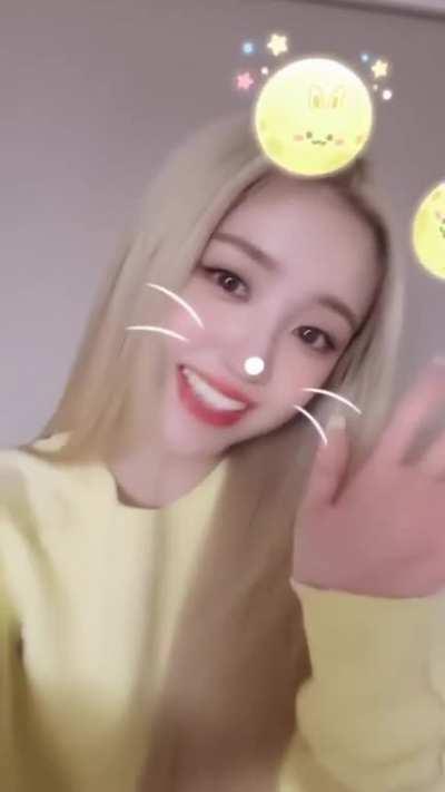 [230214] Yeseo IG update: Kep1ian~ Happy Valentine‘s Day 💌