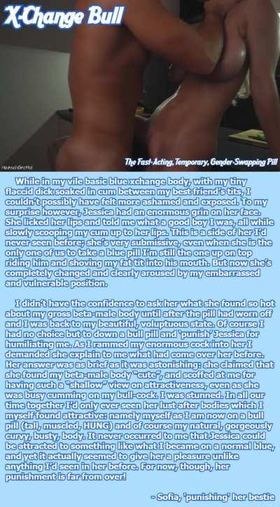 Sofia, 'punishing' her bestie