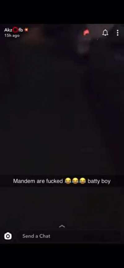 Uk Gang Members harassing trans person for no reason