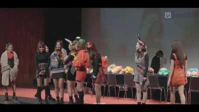 Me blasting one in a million in the car and singing to it.