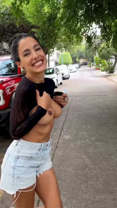 I hope a latina like me can put a smile on your face 