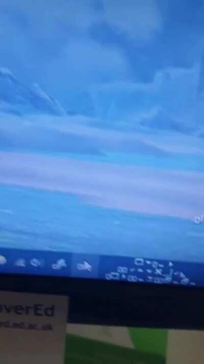 Just walked in on my wife staring blankly at her computer screen