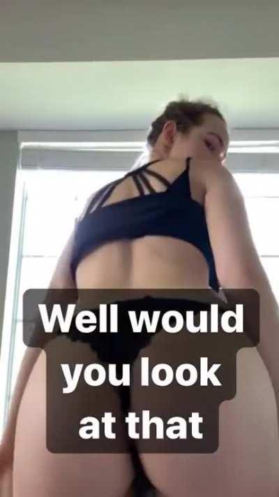 Well would you look at that