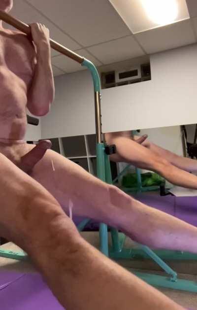 [M] It’s a good thing I was working out at home. I made a mess!