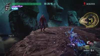 Nero points at a Fury and it fucking explodes