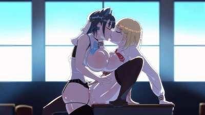 Giving Ame a warm creampie