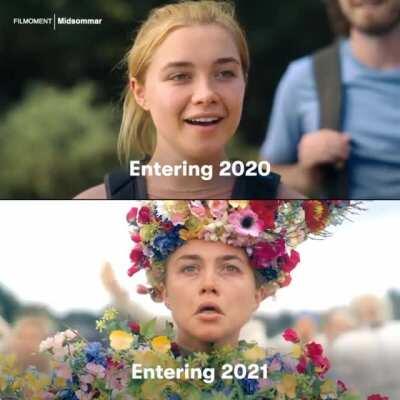 Entering 2020 vs Entering 2021