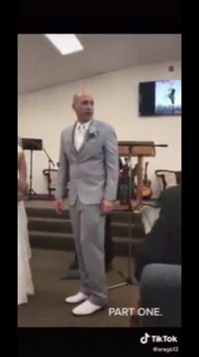 To have a peaceful wedding