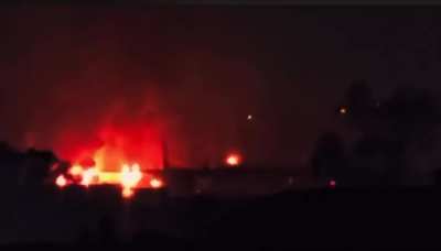 C-130/IL-76 in Ruins after Indian Missile Strike in Rawalpindi, Pakistan