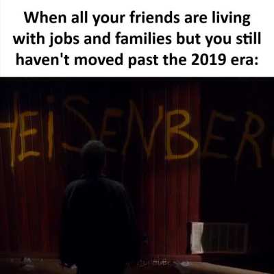 The past five years have been like I'm in a horrible dream and I can't wake up